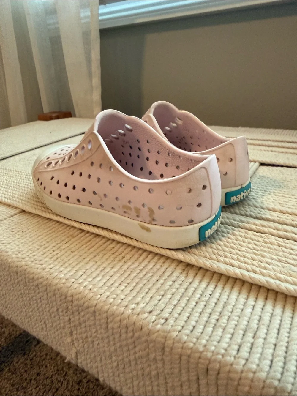 Mini Melissa Pearlized Pink Mary Jane Flats with Bow